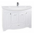 Тумба c раковиной Bellezza Кантри 105 Белая