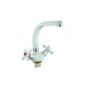 Смеситель для кухни Frap F5408-8 белый