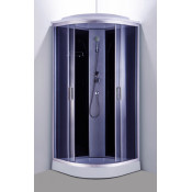 Душевая кабина Royal Bath HK RB-EKO90HK-BT (прозрачное/черное)