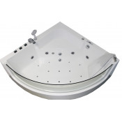 Акриловая гидромассажная ванна Cerutti SPA C-400 135х135х58