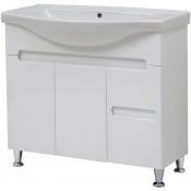 Тумба напольная Cerutti SPA Ломбардия 85 два ящика с умывальником Изео 85