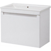 Тумба подвесная Cerutti SPAПьемонт 55 с умывальником Кредо 55