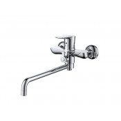 Смеситель для ванны с душем D&K Rhein.Reisling DA1273341 длинный излив