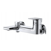 Смеситель для ванны с душем D&K Rhein.Hertz DA1293201 короткий излив