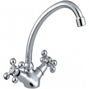 Смеситель для кухни Frap F4119 хром