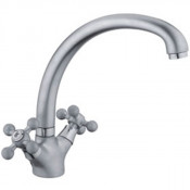 Смеситель для кухни Frap F4219-1 хром матовый