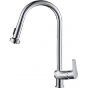 Смеситель для кухни D&K Rhein.Marx DA1392501 с выдвижной лейкой