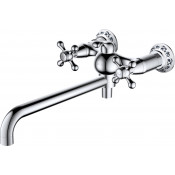 Смеситель для ванны с душем D&K Hessen.Hercules DA1423341 длинный излив