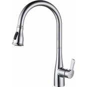 Смеситель для кухни D&K Rhein.Schiller DA1462501 с выдвижной лейкой