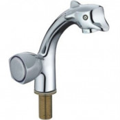 Смеситель для кухни Frap F4197 на одну воду дельфин хром
