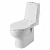 Унитаз-компакт Аллегро 1.WH30.1.955 с горизонтальным выпуском