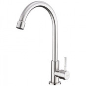 Смеситель для кухни Frap F41899-6 на одну воду сатин