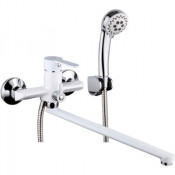 Смеситель для ванны Frap F2244-8 белый/хром