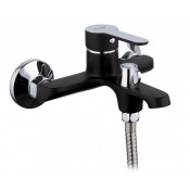 Смеситель для ванны Frap F3242 черный/хром