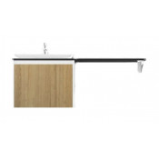 Тумба под раковину подвесная Velvex Klaufs tpKLA.56.60.1Y-617.216 белый/дерево