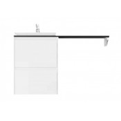 Тумба под раковину подвесная Velvex Klaufs tpKLA.56.60.2Y-616.216 белый