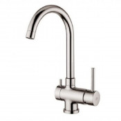 Смеситель для кухни Paffoni Stick SK190ST Сталь