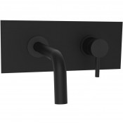 Смеситель для раковины Paffoni Light LIG103NO/M Черный матовый