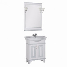 Мебель для ванной Aquanet Валенса 70 белый кракалет/серебро (180460)