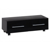 Тумба подкатная Aquanet Нота 90 черный (170733)