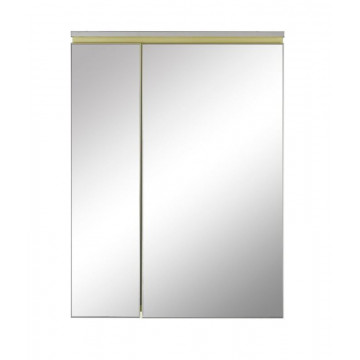 Зеркало-шкаф Aquanet De Aqua 70 золото (205822)