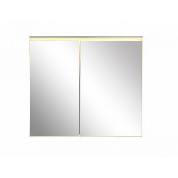 Зеркало-шкаф Aquanet De Aqua 90 золото (205826)