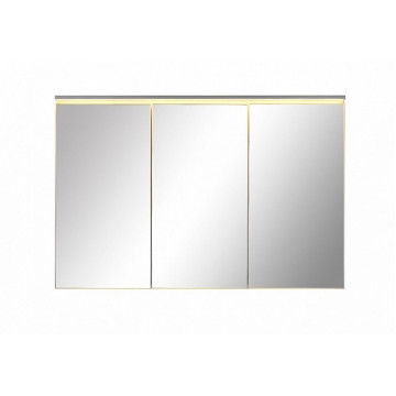Зеркало-шкаф Aquanet De Aqua 120 золото (205816)