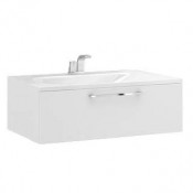 Тумба под раковину Aquanet De Aqua Квадро2 верхняя 80 Белый (185575)