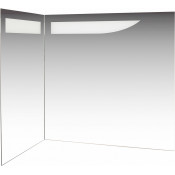 Зеркало Aquanet De Aqua Трио Люкс 80 белый (184503)