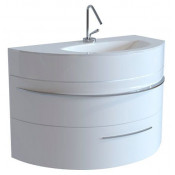 Тумба под раковину Aquanet De Aqua Эскалада 100 R белый (186743)