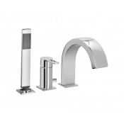 Смеситель на борт ванны Paffoni Ringo RIN040LCR Хром