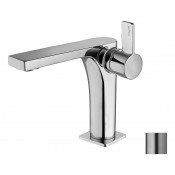 Смеситель для раковины Paffoni Rock RO071ST сталь