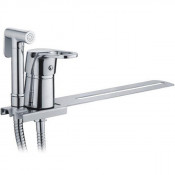 Гигиенический душ со смесителем Frap хром F1250-2 под сиденье