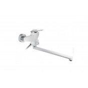 Смеситель для ванны Frap белый/хром F2258