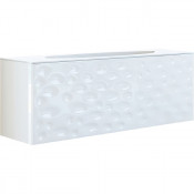 Тумба под раковину подвесная Aqwella Clarberg Dune белая 100 DUN0110