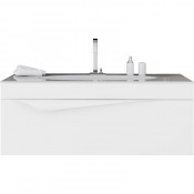 Тумба под раковину подвесная Aqwella Clarberg Papyrus 120 белая PAP0112