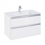 Тумба под раковину Roca The Gap, 80 см, белый глянец 857551806