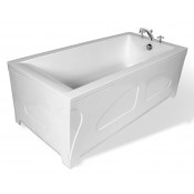 Ванна Эстет Дельта 2-0008, литьевой мрамор, 150x75 см