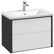 Тумба подвесная Roca Ronda ZRU9302965 белый глянец/антрацит