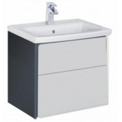 Тумба подвесная Roca Ronda ZRU9302963 белый глянец/антрацит