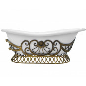 Кованая подставка Эстет Марсель цвет - патина 