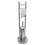 Ершик G-teq туалетный напольный на стойке, с держателем для ТБ (051)
