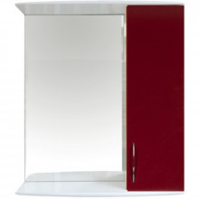 Зеркальный шкаф Orange Роса Ro-50ZSC универсальный бордовый
