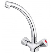 Смеситель для кухни Orange OneLife P03-001cr полимерный хром