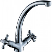 Смеситель для кухни Orange OneLife P03-006cr полимерный хром