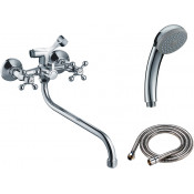 Смеситель для ванны/душа Orange Classic Pro M72-222cr с душевым набором хром