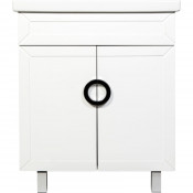 Тумба с раковиной Orange Fosi-70TU+RA белый