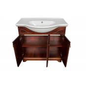 Тумба с раковиной Orange Классик F7-85TU1 орех антикварный