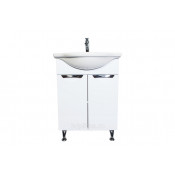 Тумба с раковиной Orange Глория Gl-60TU+RA белый