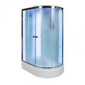 Душевая кабина Deto D D272S LED L 120 x 80 с крышей и LED подсветкой